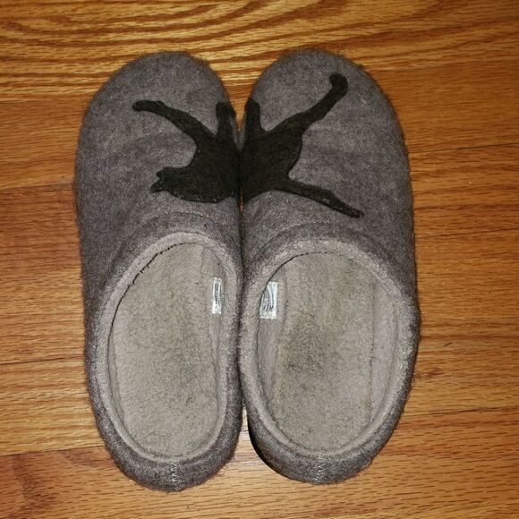 L.L. Bean Women's Daybreak Scuffs, Motif taupe chocolate dog - Picture 5 of 8